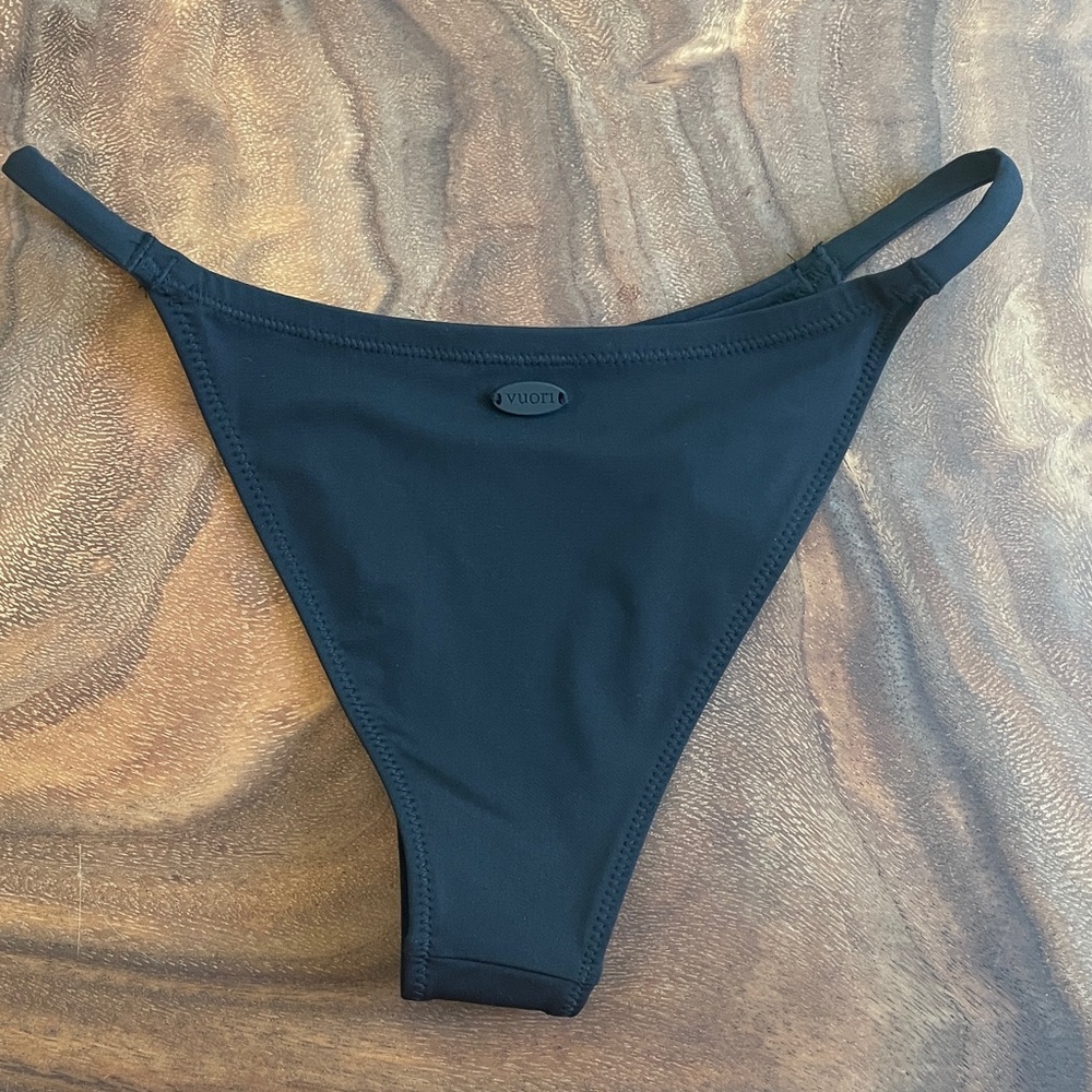 Vuori Black High-Cut Women's Swim Bottom